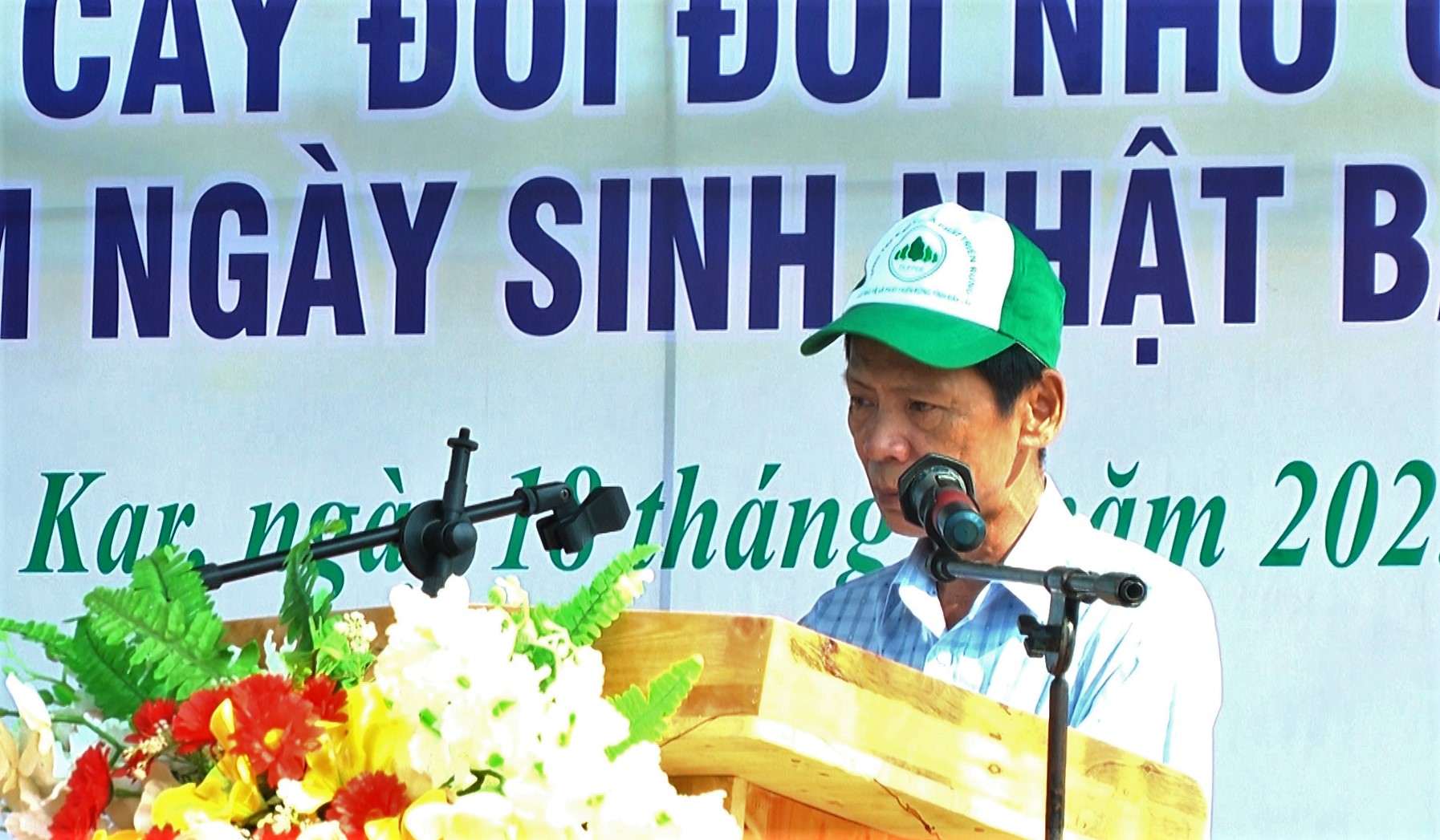 ông lương phát biểu trồng cây 